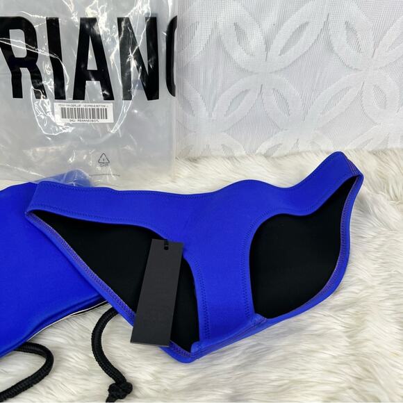 Triangl Penny Wanderlust Blue Bikini Bottom with Bag Size L NWT - Picture 5 of 7